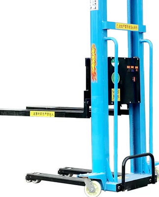 1000kg Portable Semi Electric Forklift Multifunctional Trucks Automatic Transfer