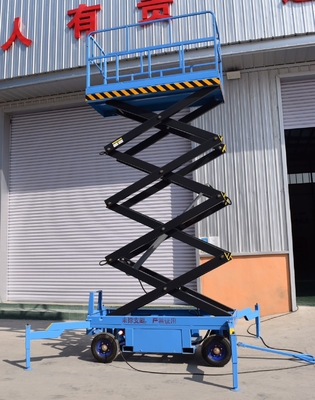 6m 8m 10m Self Propelled Electric Scissor Lift Vertical