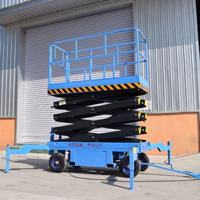 6m 8m 10m Self Propelled Electric Scissor Lift Vertical