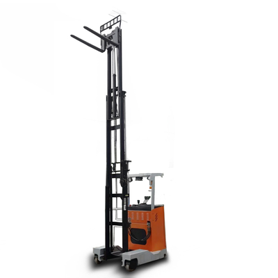 1.5t 3m Stand On Electric Reach Truck Warehouse Material Handling Forward Moving Forklift