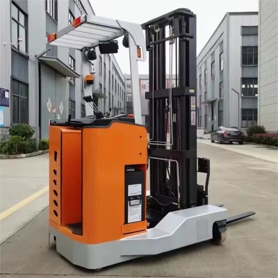1.5t 3m Stand On Electric Reach Truck Warehouse Material Handling Forward Moving Forklift