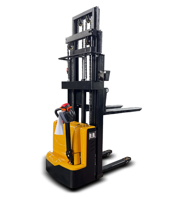Electric Lifting Of 1.5t 1500mm Three Stage Mast Fully Electric Stacker