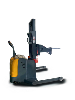 Versatile Electric Pallet Stacker Battery Powered 250kg/500kg Load Electric Operation With Adjustable Clamp And Rotat