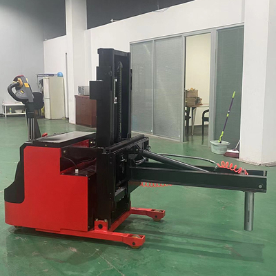 Versatile Electric Pallet Stacker Battery Powered 250kg/500kg Load Electric Operation With Adjustable Clamp And Rotat