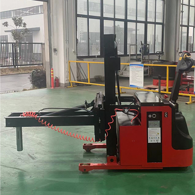 Versatile Electric Pallet Stacker Battery Powered 250kg/500kg Load Electric Operation With Adjustable Clamp And Rotat