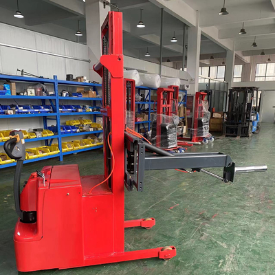 14ft 2204lbs Electric Paper Reel Stacker  For Paper Roll Lifting