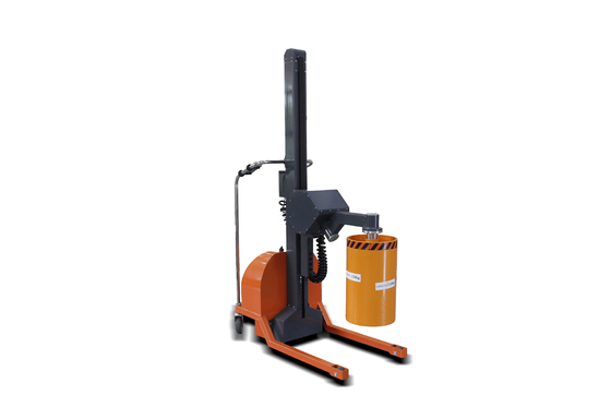500kg 16m Semi-Electric Pneumatic Roll Turner Stacker With Electric Lifting And Rotation