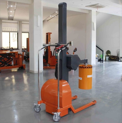 Semi Electric Pneumatic Roll Turner Stacker For Packing Industry
