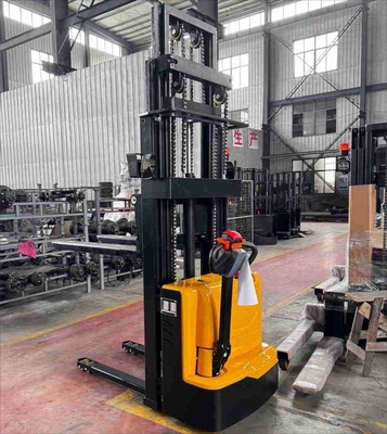 1.5t 2t 3m 4m Electric Forklift Stacker Pallet Truck Portable Small Turning Radius Customized