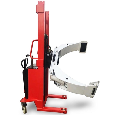 Semi Electric Roll Stacker With Clamp Rotated 90 180 360 Degree For Chemical Industry