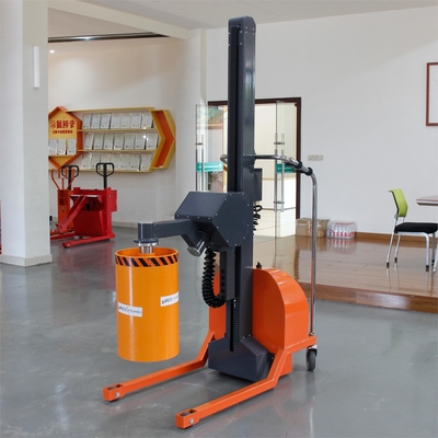 500kg 16m Semi-Electric Pneumatic Roll Turner Stacker With Electric Lifting And Rotation