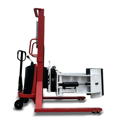 Easy Operation Semi Electric Roll Stacker Electric Lifting And Manual Pushed 500kg 1.6m