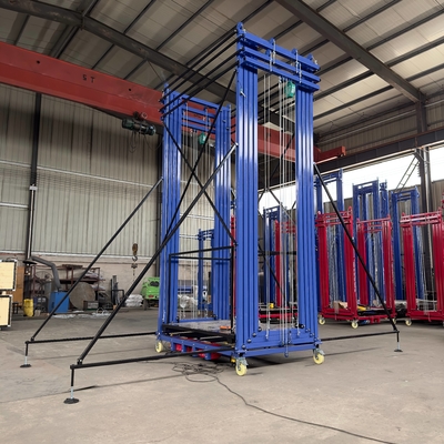 6m Electric Lifting Platform Steel Pipe Bracket Scaffolding System Construction Scaffolding
