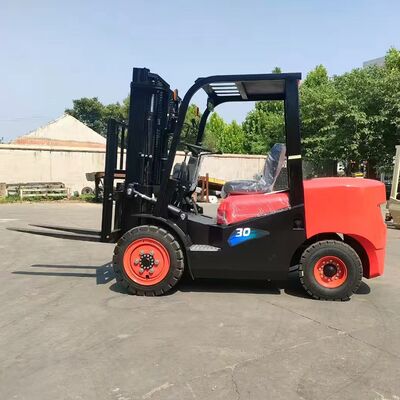 Heavy-Duty Diesel Forklift 3-5 Ton-Smooth Shifting Automatic Transmission,  Three-Stage Mast for Indoor & Outdoor Use