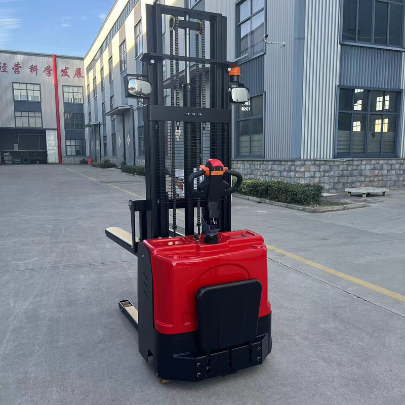 Ride On Lightweight Electric Stacker For Warehouse 3.5m 1.5t 1.0t 1000kg Forklift In Narrow Passages