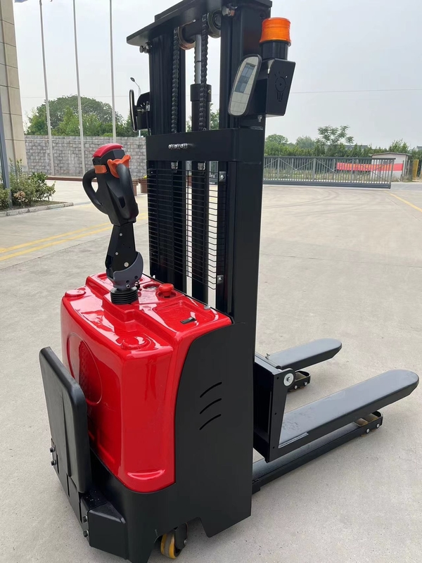 Ride On Lightweight Electric Stacker For Warehouse 3.5m 1.5t 1.0t 1000kg Forklift In Narrow Passages