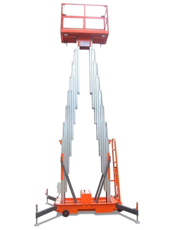 2.43m-10m Load Height Hydraulic Scissor Lift Table With 0.09m Ground Clearance