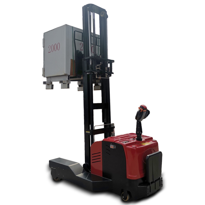 Fully Electric Omni Directional Forklift All Direction Reach Stacker 1000kg 2000kg