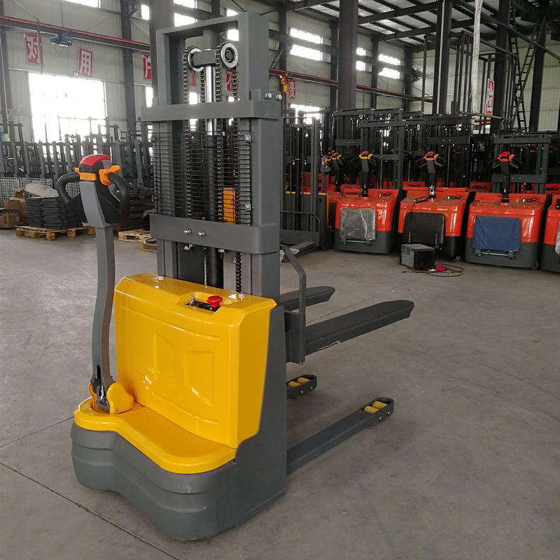 CE Hand Operated 1000KG 3000mm Walkie Pallet Stacker
