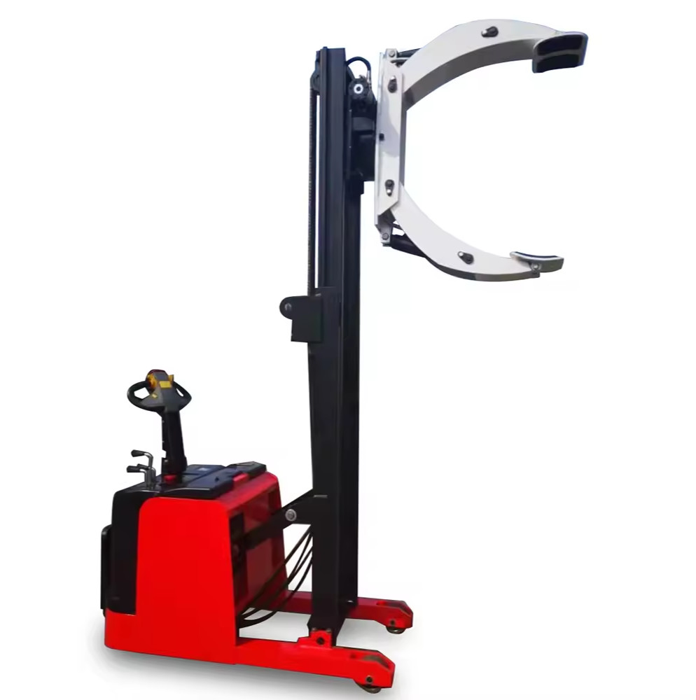 1.5 Ton 9.84 Ft Fully Electric Counterbalanced Heavy-duty Paper Roll Stacker With 90 180 360 Degree Rotation