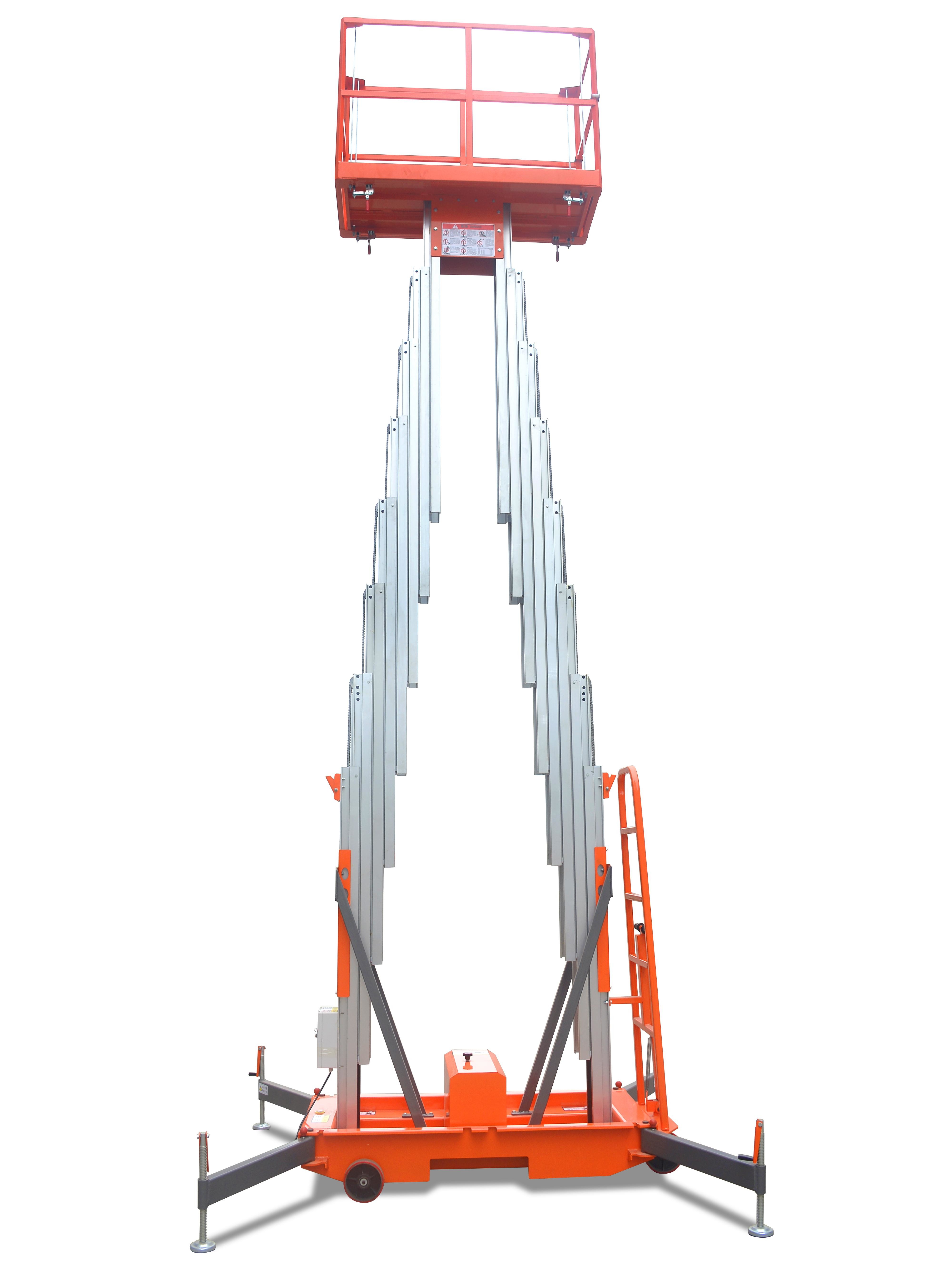 2.43m-10m Load Height Hydraulic Scissor Lift Table With 0.09m Ground Clearance
