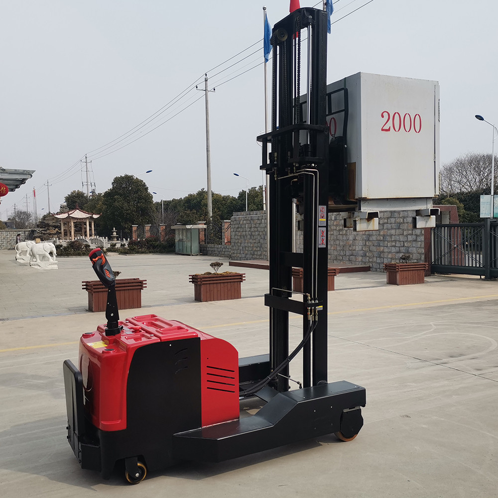 Fully Electric Omni Directional Forklift All Direction Reach Stacker 1000kg 2000kg