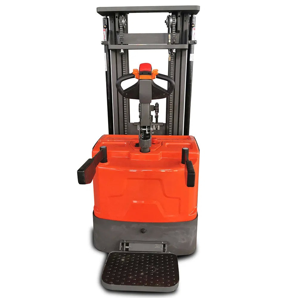 KAD All-Electric Pallet Stacker with 2000kg Capacity 5m Lift DC Motor and 500mm Load Center