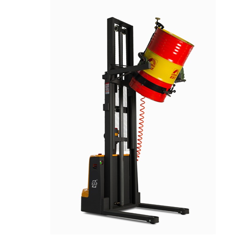 Single Mast Electric Pallet Stacker with 2080mm Min Lifting Height and 24V/210Ah Battery for Efficient Warehouse Management