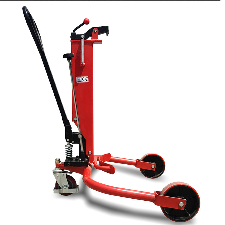 Foot Operated 300mm 200 Litre Vertical Hydraulic Drum Lifting Trolley