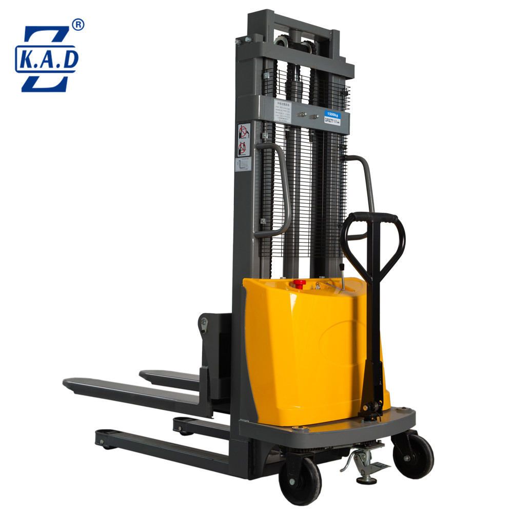 Manual 3000MM Reach Pallet Movers Electric Manual Stacker