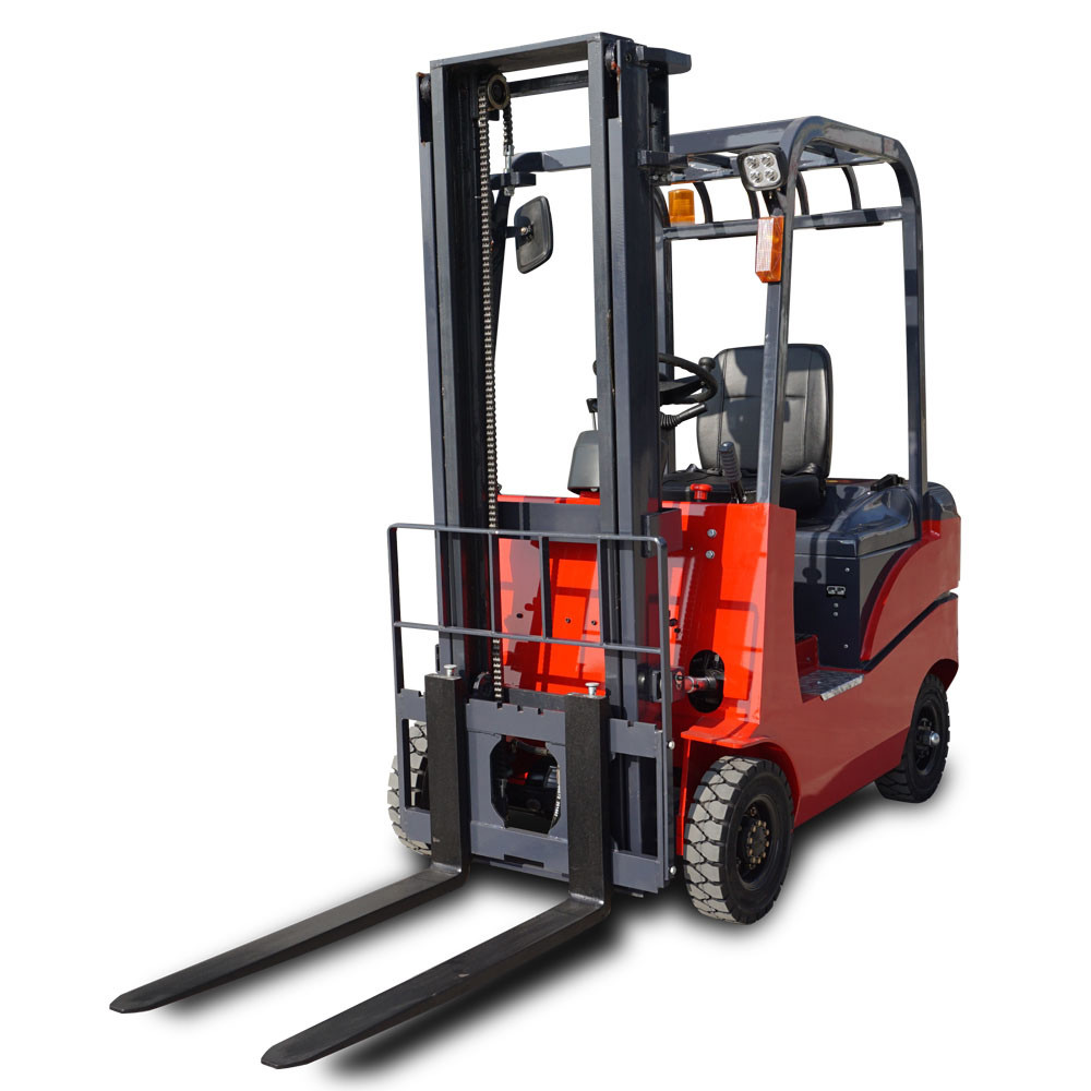 CE 2000kg Adjustable Four Wheel Manual Battery Operated Forklift