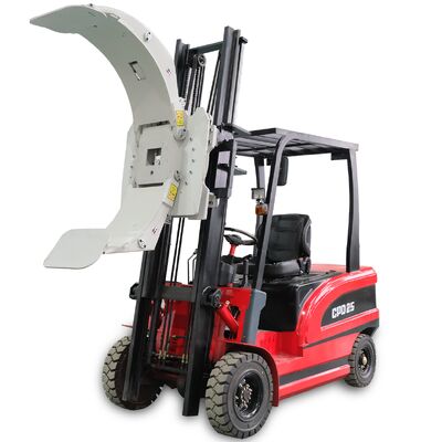 Elektrischer Gabelstapler mit hydraulischer Klammer – Leiser Betrieb, geringer Wartungsaufwand, ideal für Lager, Logistik & Recycling