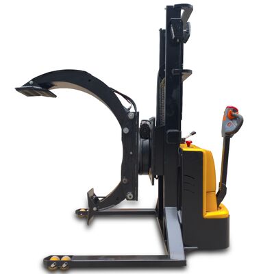 Schwerlast-Hochleistungs-Walkie-Clamp-Stacker-0,5T / 1T Ladekapazität, Fußgänger elektrischer Clamp-Stacker für Lager