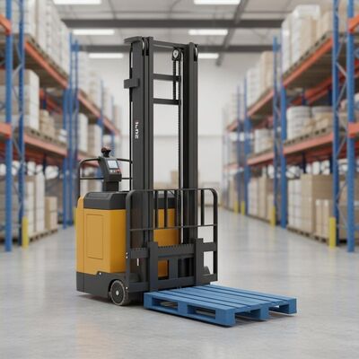 2 Tonnen Kapazität 3 Meter Aufzugshöhe Vollelektrische Palettenstapler für Lager